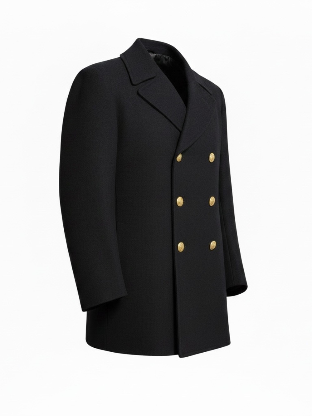 US NAVY Men's Officer/CPO Reefer Peacoat